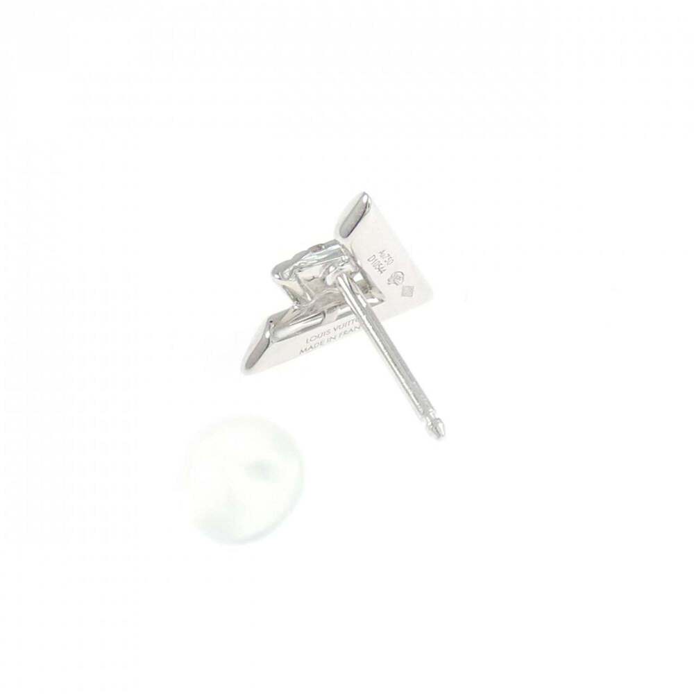 LOUIS VUITTON Silver Earrings - Picture 3 of 4